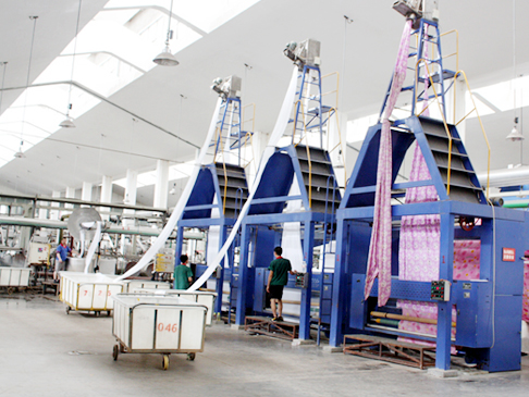 潍坊某纺织（印染）厂应用有机硅消泡剂